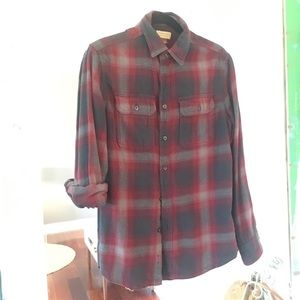 Cozy flannel button down.